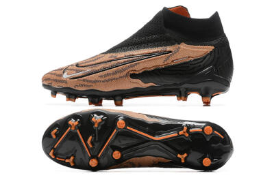 Nike Phantom GX Elite DF AG High-Tops Football Boots - Brown/Black