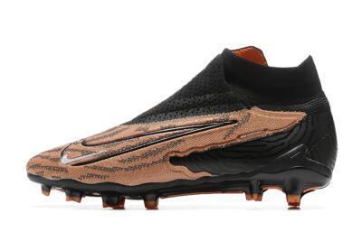 Nike Phantom GX Elite DF AG High-Tops Football Boots - Brown/Black