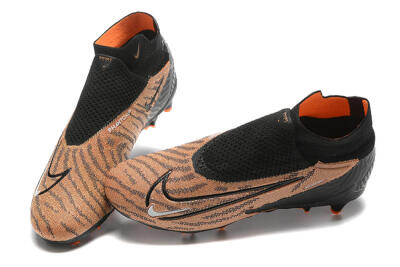 Nike Phantom GX Elite DF AG High-Tops Football Boots - Brown/Black