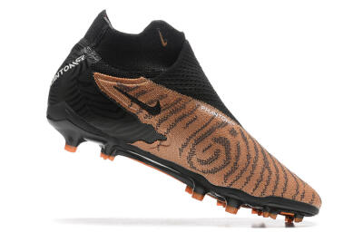Nike Phantom GX Elite DF AG High-Tops Football Boots - Brown/Black