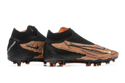 Nike Phantom GX Elite DF AG High-Tops Football Boots - Brown/Black