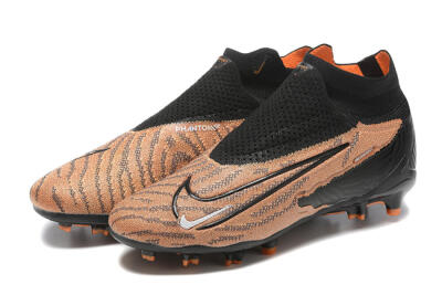 Nike Phantom GX Elite DF AG High-Tops Football Boots - Brown/Black