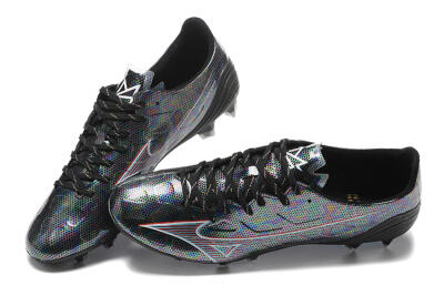 Mizuno Alpha Made In Japan FG Low-Tops Football Boots - Black/Red