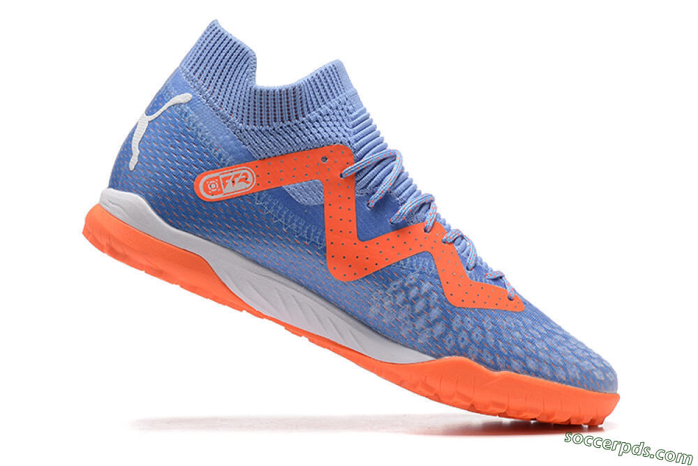 Puma Future Ultimate TF Low-Tops Football Shoes - Purple/Orange 7