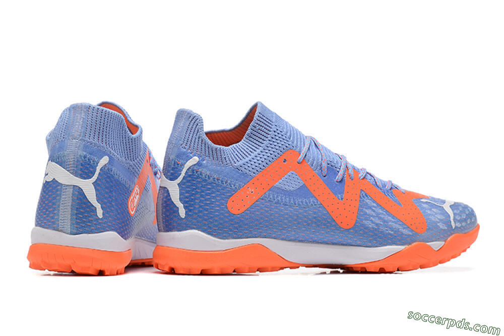 Puma Future Ultimate TF Low-Tops Football Shoes - Purple/Orange 9