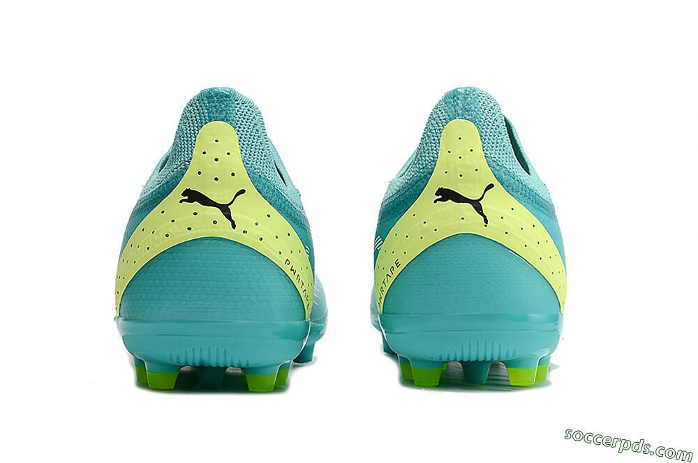 Puma Ultra Ultimate MG Low-Tops Football Boots - Blue/Yellow/Silver 5
