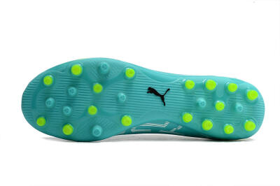 Puma Ultra Ultimate MG Low-Tops Football Boots - Blue/Yellow/Silver