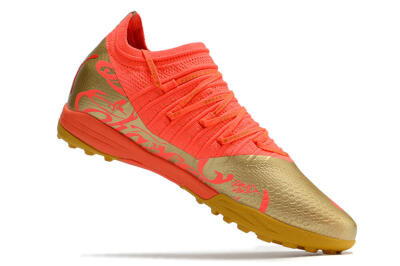 Puma Future Z 1.3 Instinct TF Low-Tops Football Shoes - Red/Gold