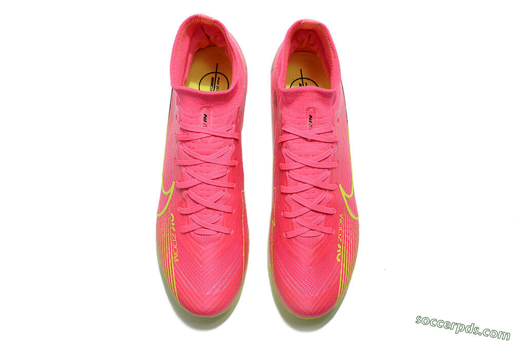 Nike Zoom Superfly 9 Elite SE AG High-Tops Football Boots - Pink/Green 4