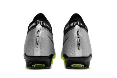 Nike Air Zoom Vapor 15 Elite SE AG Low-Tops Football Boots - Silver/Green/Black