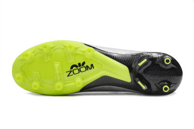 Nike Air Zoom Vapor 15 Elite SE AG Low-Tops Football Boots - Silver/Green/Black