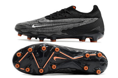 Nike Phantom GX Elite AG Low-Tops Football Boots - Black/Grey