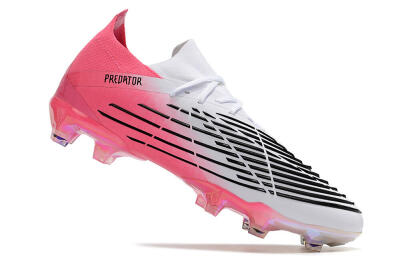 Adidas Predator Edge.1 FG Low-Tops Football Boots - White/Pink/Black
