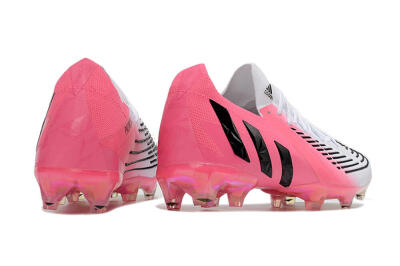 Adidas Predator Edge.1 FG Low-Tops Football Boots - White/Pink/Black