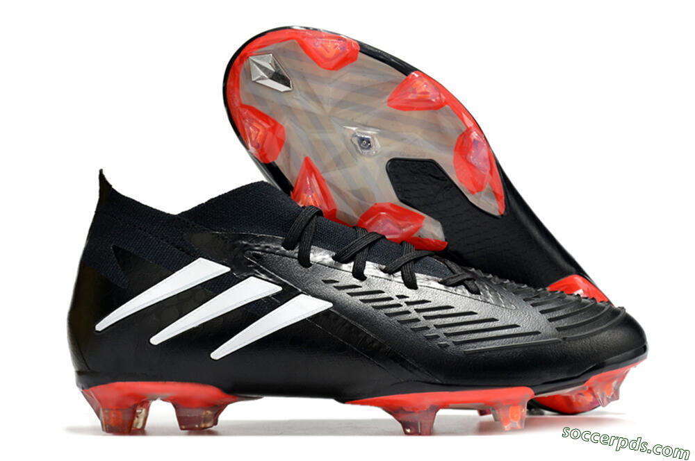 Adidas Predator Edge.1 FG High-Tops Football Boots - Black/White 1