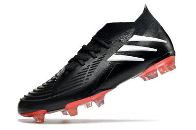 Adidas Predator Edge.1 FG High-Tops Football Boots - Black/White
