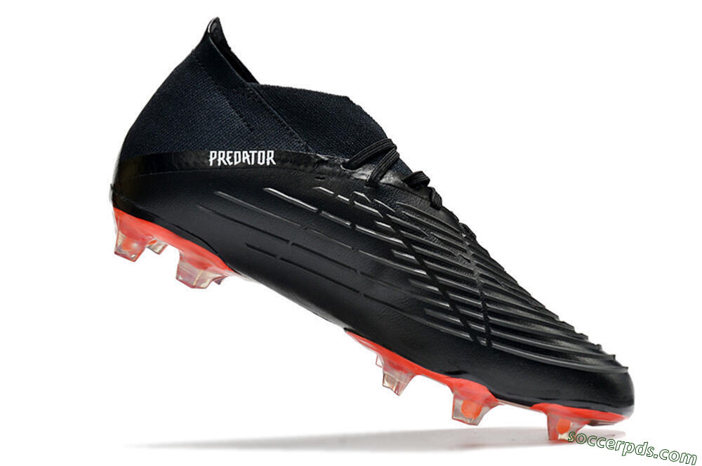 Adidas Predator Edge.1 FG High-Tops Football Boots - Black/White 5