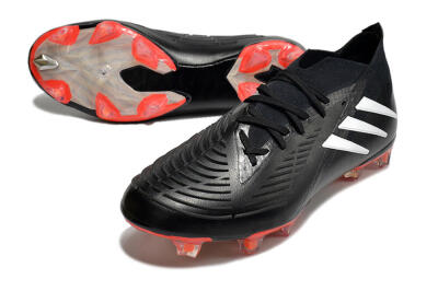 Adidas Predator Edge.1 FG High-Tops Football Boots - Black/White
