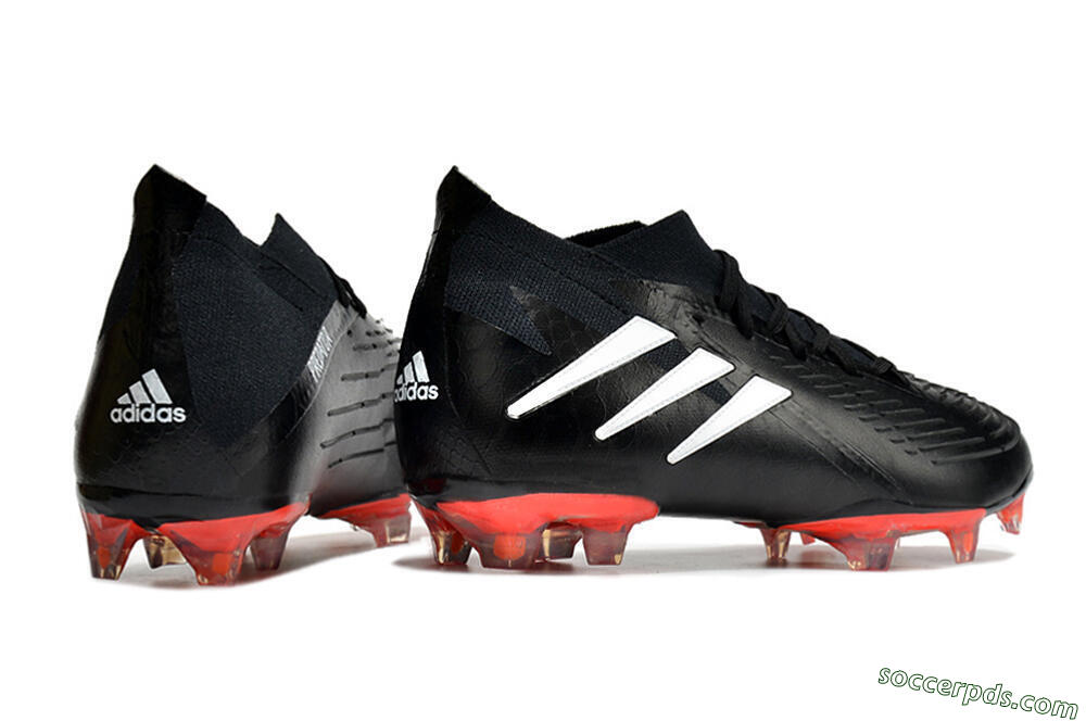 Adidas Predator Edge.1 FG High-Tops Football Boots - Black/White 6