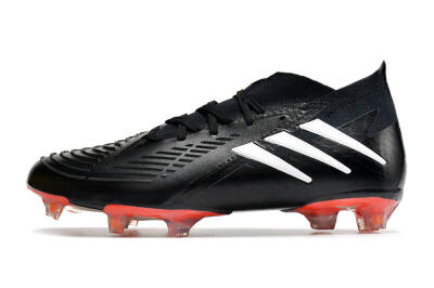 Adidas Predator Edge.1 FG High-Tops Football Boots - Black/White