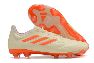 Adidas Copa Pure.1 FG Low-Tops Football Boots - Beige/Orange