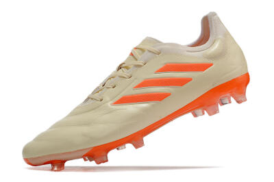 Adidas Copa Pure.1 FG Low-Tops Football Boots - Beige/Orange