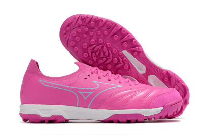 Mizuno Morelia Neo Sala β Japan TF Low-Tops Football Shoes - Pink/Blue