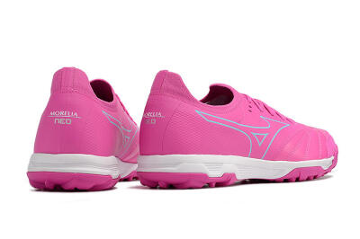 Mizuno Morelia Neo Sala β Japan TF Low-Tops Football Shoes - Pink/Blue