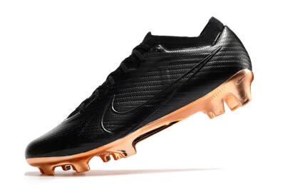 Nike Air Zoom Mercurial Vapor 15 Elite FG Low-Tops Football Boots - Black/Gold