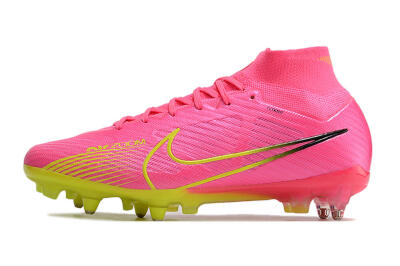 Nike Air Zoom Mercurial Superfly 9 Elite SG High-Tops Football Boots - Pink/Green/Black