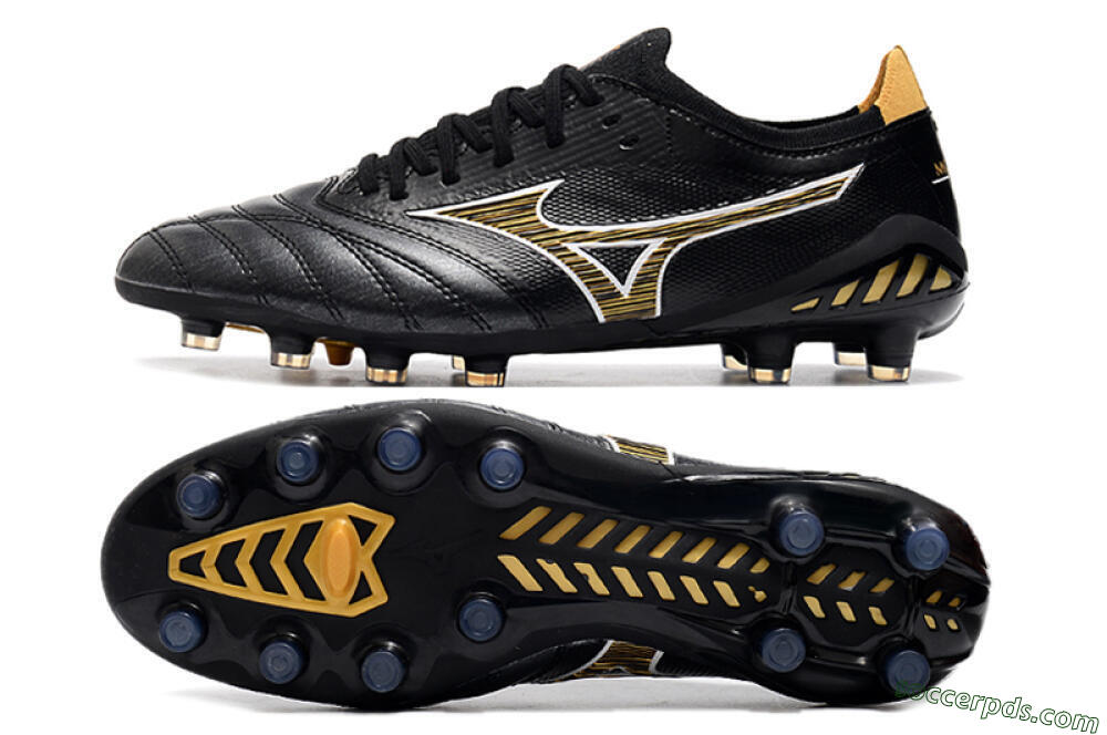 Mizuno Morelia Neo 3 Japan FG Low-Tops Football Boots - Black/Yellow 0