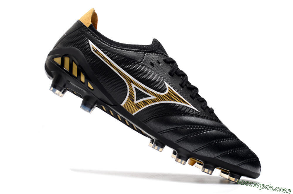 Mizuno Morelia Neo 3 Japan FG Low-Tops Football Boots - Black/Yellow 5