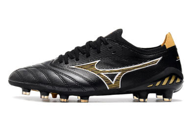 Mizuno Morelia Neo 3 Japan FG Low-Tops Football Boots - Black/Yellow