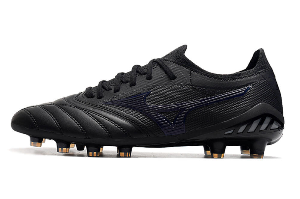 Mizuno Morelia Neo 3 Japan FG Low-Tops Football Boots - Black/Blue 2