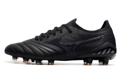 Mizuno Morelia Neo 3 Japan FG Low-Tops Football Boots - Black/Blue