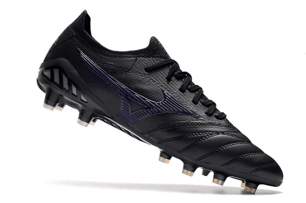 Mizuno Morelia Neo 3 Japan FG Low-Tops Football Boots - Black/Blue 4
