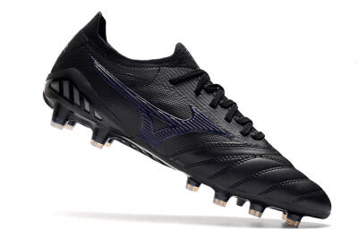 Mizuno Morelia Neo 3 Japan FG Low-Tops Football Boots - Black/Blue