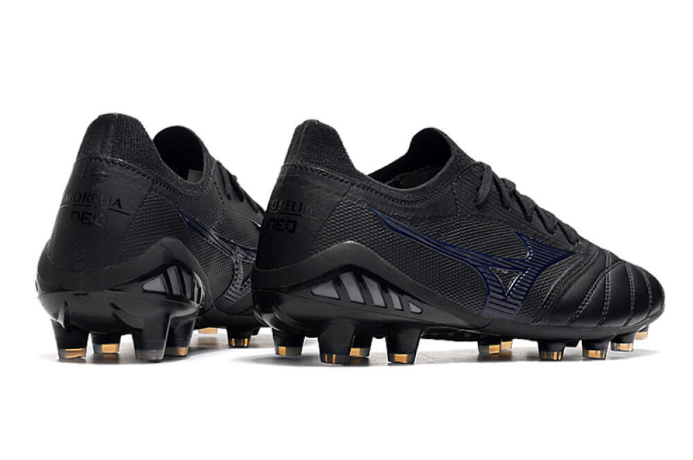 Mizuno Morelia Neo 3 Japan FG Low-Tops Football Boots - Black/Blue 6