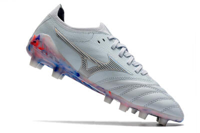 Mizuno Morelia Neo 3 Japan FG Low-Tops Football Boots - White/Blue