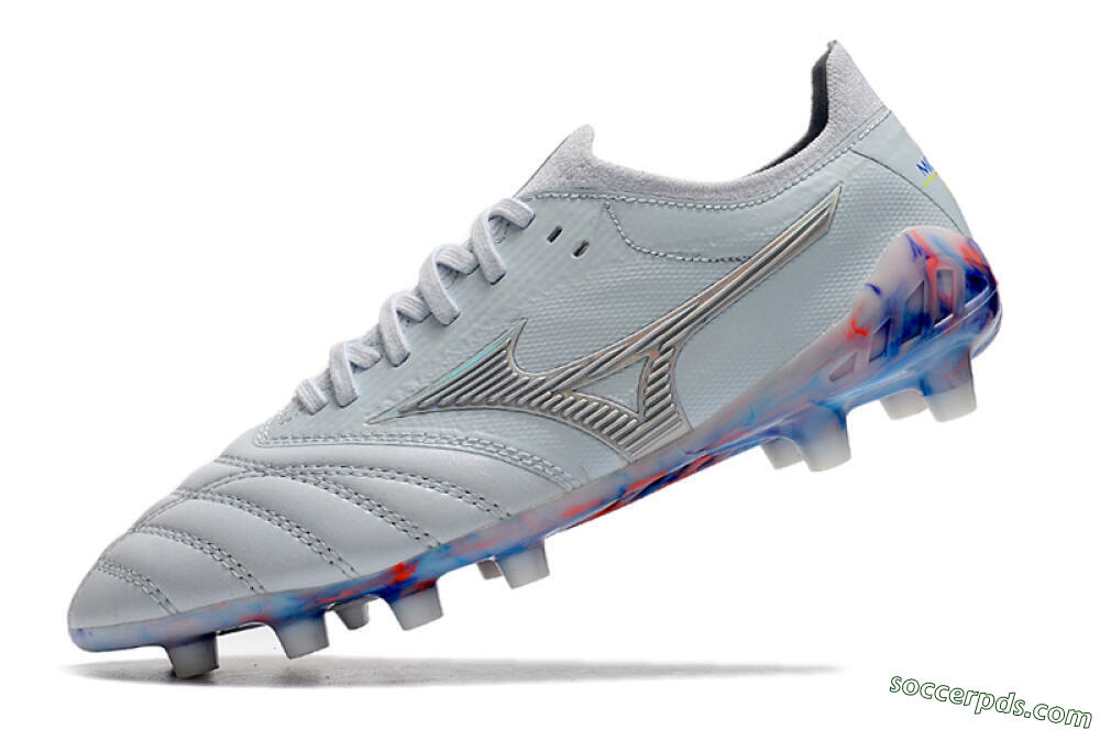 Mizuno Morelia Neo 3 Japan FG Low-Tops Football Boots - White/Blue 6