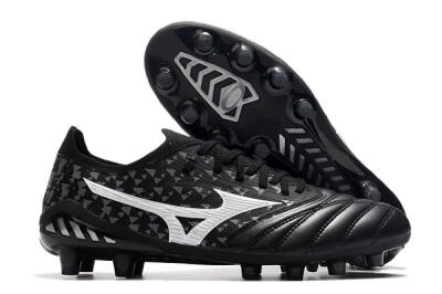 Mizuno Morelia Neo 3 Japan FG Low-Tops Football Boots - Black/White