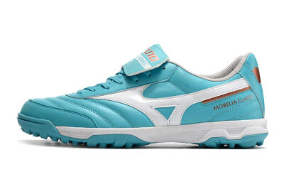 Mizuno Morelia Sala Classic TF Low-Tops Football Shoes - Blue/White