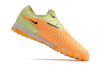 Nike React Phantom GX Pro TF Low-Tops Football Shoes - Orange/Green