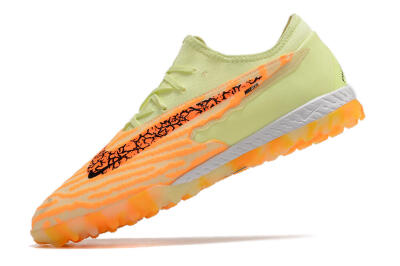 Nike React Phantom GX Pro TF Low-Tops Football Shoes - Orange/Green