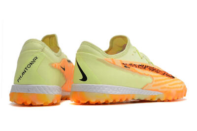 Nike React Phantom GX Pro TF Low-Tops Football Shoes - Orange/Green