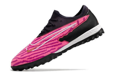 Nike React Phantom GX Pro TF Low-Tops Football Shoes - Pink/White/Black