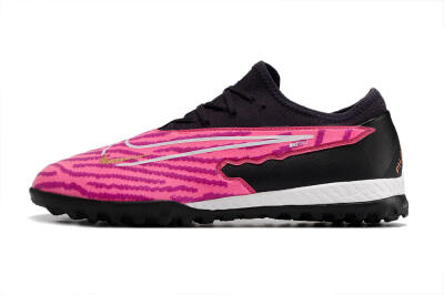 Nike React Phantom GX Pro TF Low-Tops Football Shoes - Pink/White/Black