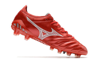 Mizuno Morelia Neo 3 Japan FG Low-Tops Football Boots - Red/White