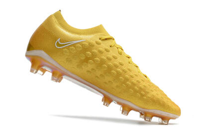 Nike Phantom Ultra Venom FG Low-Tops Football Boots - Gold/White