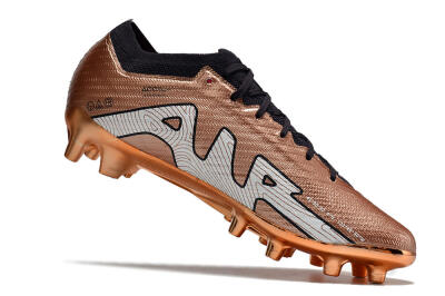 Nike Air Zoom Mercurial Vapor 15 Elite AG Low-Tops Football Boots - Gold/White/Black